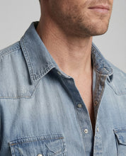 Marco Bellini | Classic Denim Shirt For Men
