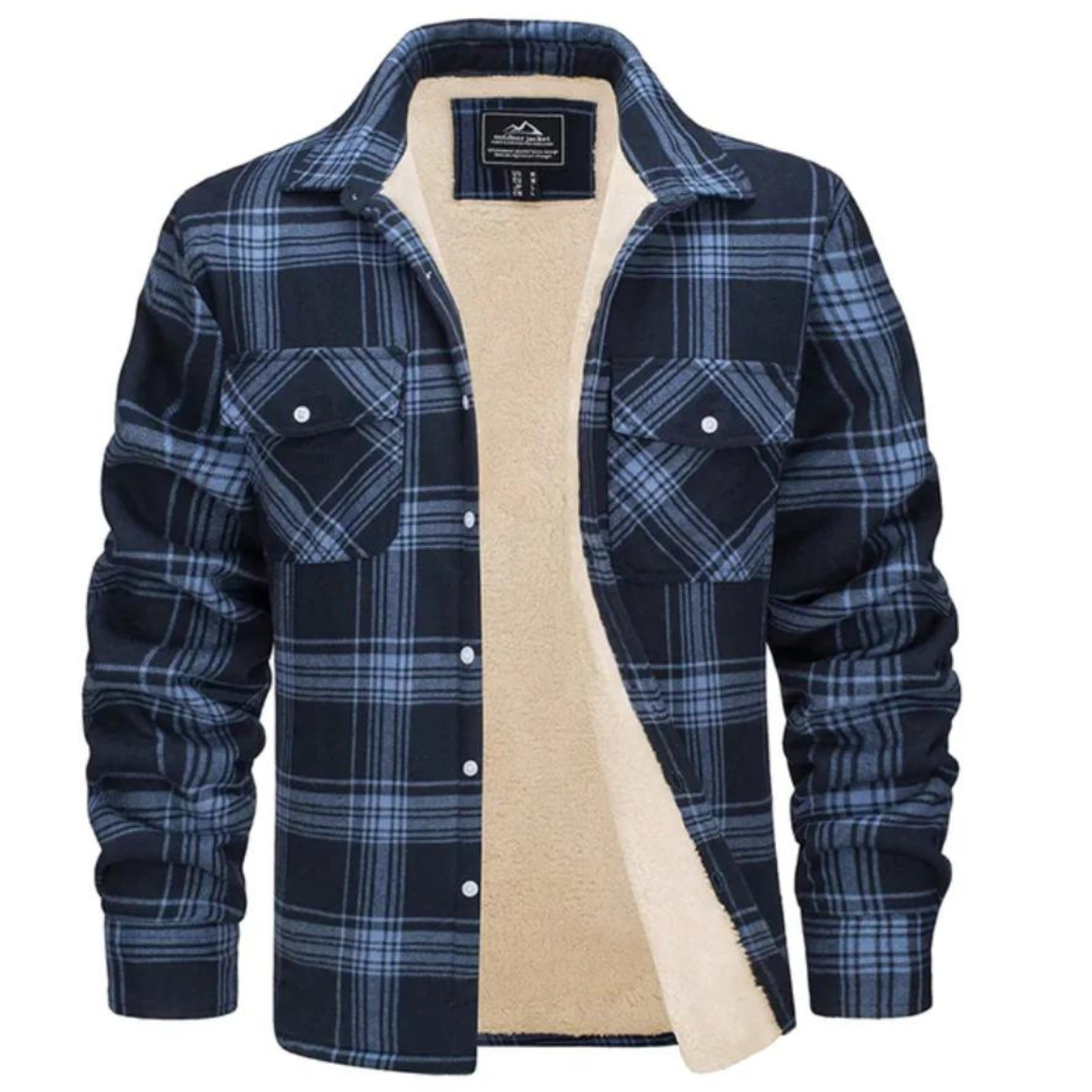 Daniel Russo | Alpine Sherpa Flannel Jacket Luxe
