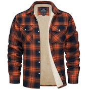 Daniel Russo | Alpine Sherpa Flannel Jacket Luxe