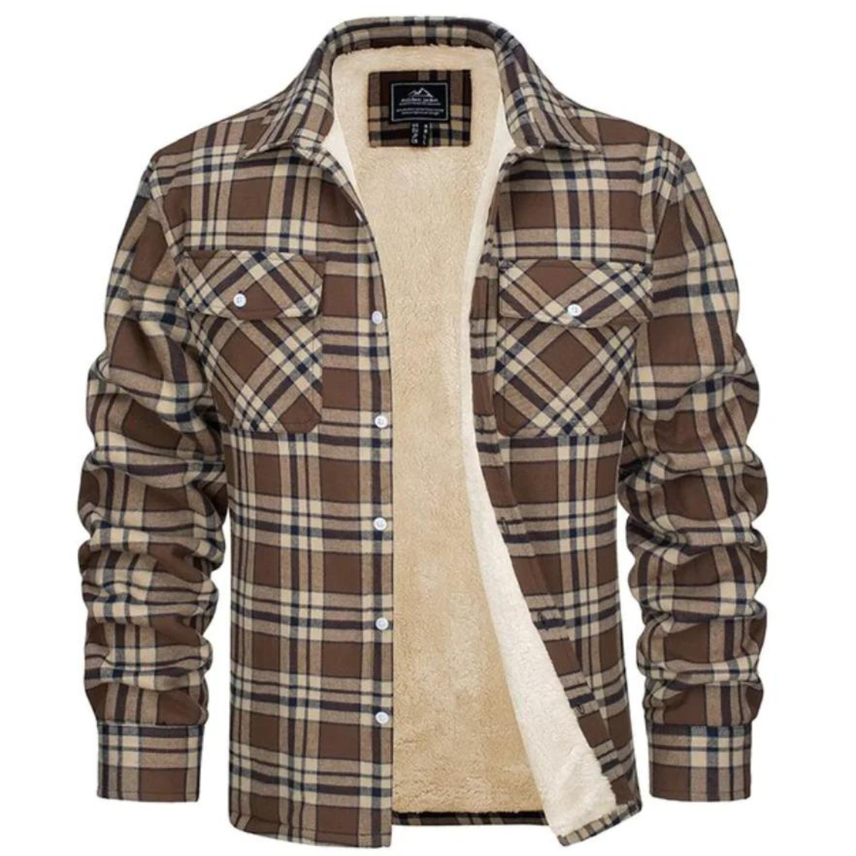 Daniel Russo | Alpine Sherpa Flannel Jacket Luxe