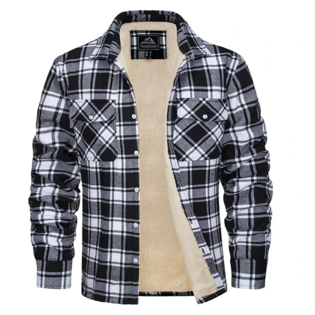 Daniel Russo | Alpine Sherpa Flannel Jacket Luxe