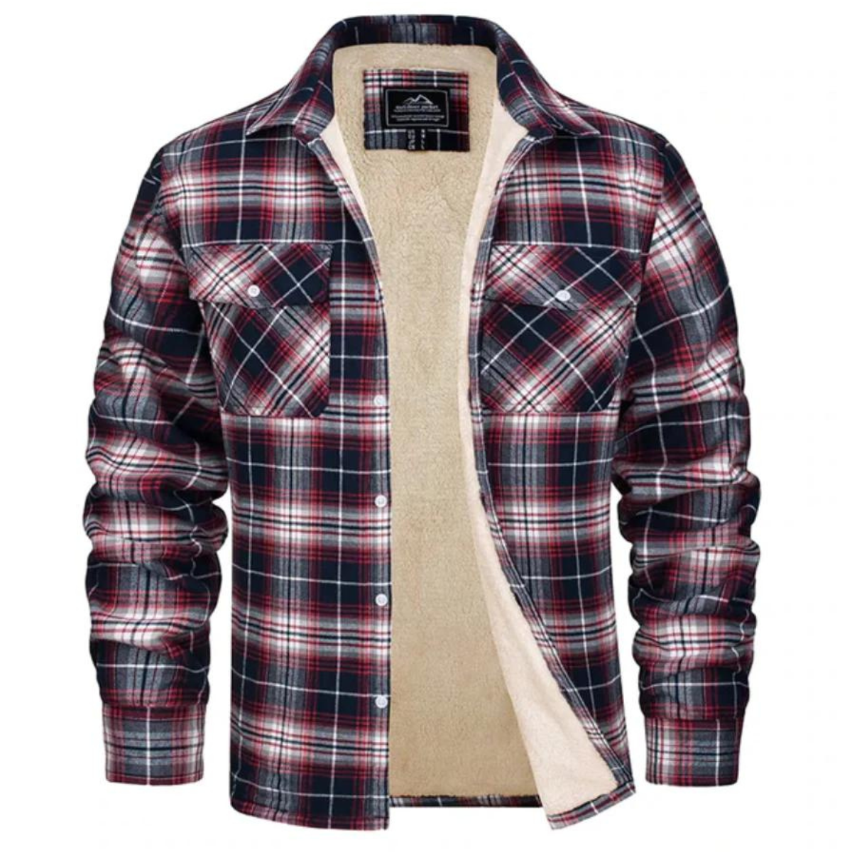 Daniel Russo | Alpine Sherpa Flannel Jacket Luxe