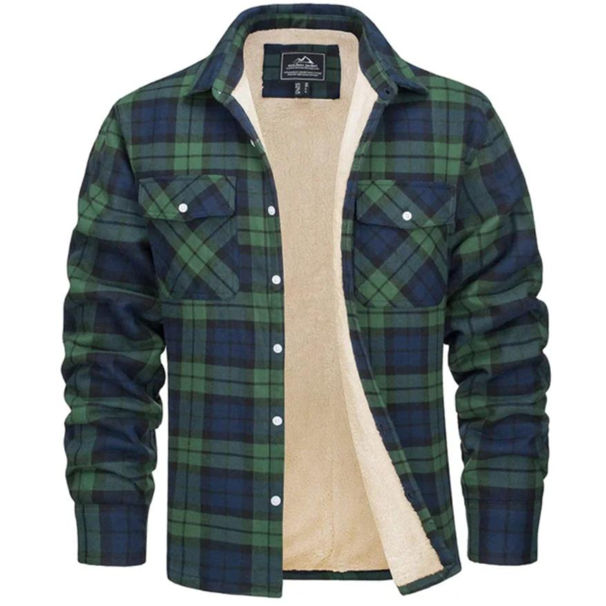 Daniel Russo | Alpine Sherpa Flannel Jacket Luxe