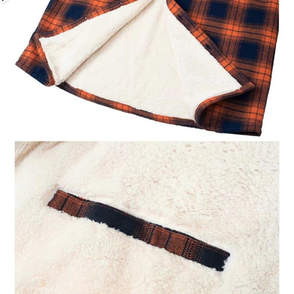 Daniel Russo | Alpine Sherpa Flannel Jacket Luxe