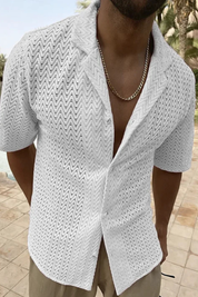 Raffaele Moreau | Knitted Resort Shirt For Men