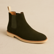 Oliver Kensington | Minimalist Suede Chelsea Boots