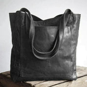 Genevieve Moretti | Vintage Leather Tote Bag For Women