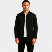 Ethan Mercer | Modern Tailored Button Coat