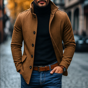 Alexander Beaumont | Tailored Wool Blend Coat