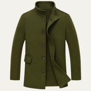Alexander Beaumont | Tailored Wool Blend Coat