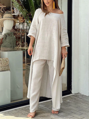 Rosalie Monroe | Elegant Flowing Trouser Set For Women