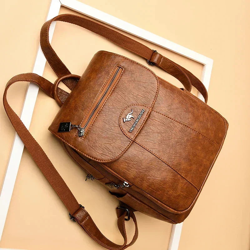 Valentina Moreau | Premium Leather Backpack For Women