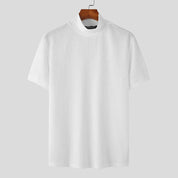 Gabriel Montclair | Textured Knit Turtleneck T-Shirt For Men