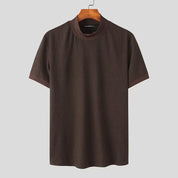 Gabriel Montclair | Textured Knit Turtleneck T-Shirt For Men