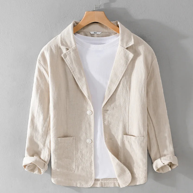 Arthur Beaumont | Linen Blazer Jacket For Men
