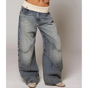 Aria Lane | Vintage Wide-Leg Denim Jeans