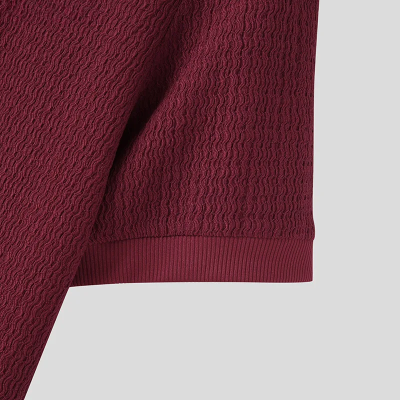 Gabriel Montclair | Textured Knit Turtleneck T-Shirt For Men