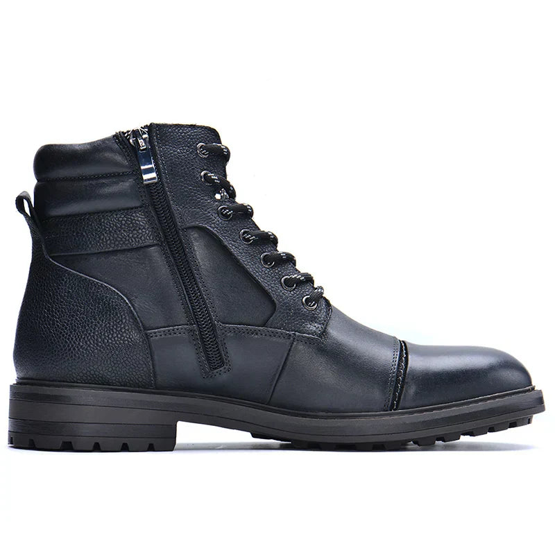 Sebastian Hartley | Leather Combat Boots For Men