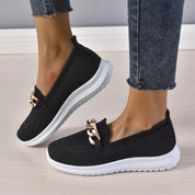 Madeleine Sinclair | Knit Chain Loafers For Women