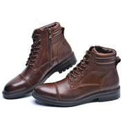 Sebastian Hartley | Leather Combat Boots For Men