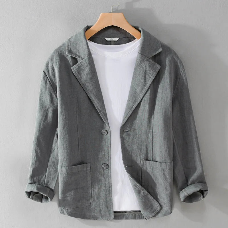 Arthur Beaumont | Linen Blazer Jacket For Men
