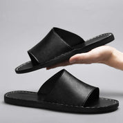 Alessandro Vieri | Leather Slide Sandals For Men