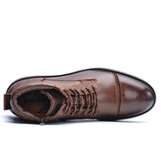 Sebastian Hartley | Leather Combat Boots For Men