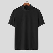 Gabriel Montclair | Textured Knit Turtleneck T-Shirt For Men