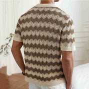 Sebastian Moreau | Knitted Summer Polo Shirt For Men