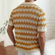 Sebastian Moreau | Knitted Summer Polo Shirt For Men