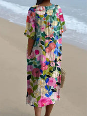 Isabella Monroe | Floral Midi Dress For Women