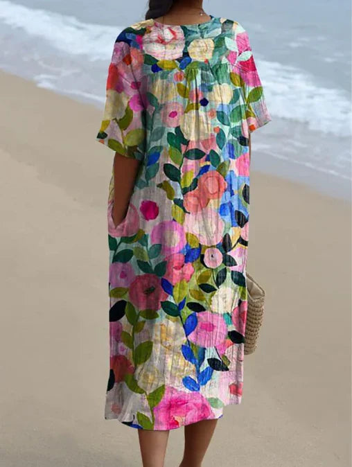 Isabella Monroe | Floral Midi Dress For Women