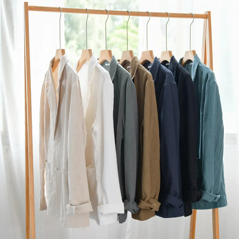 Arthur Beaumont | Linen Blazer Jacket For Men