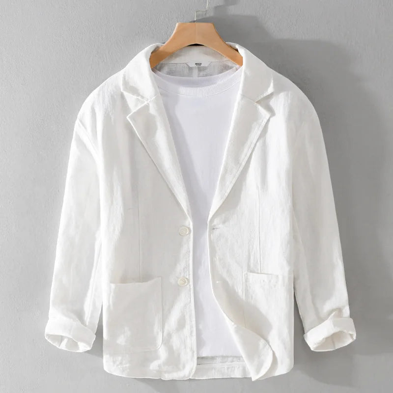 Arthur Beaumont | Linen Blazer Jacket For Men