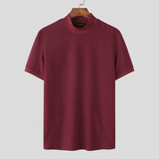 Gabriel Montclair | Textured Knit Turtleneck T-Shirt For Men