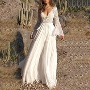Arabella Voclaire | Bohemian Lace Maxi Wedding Dress