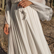 Arabella Voclaire | Bohemian Lace Maxi Wedding Dress