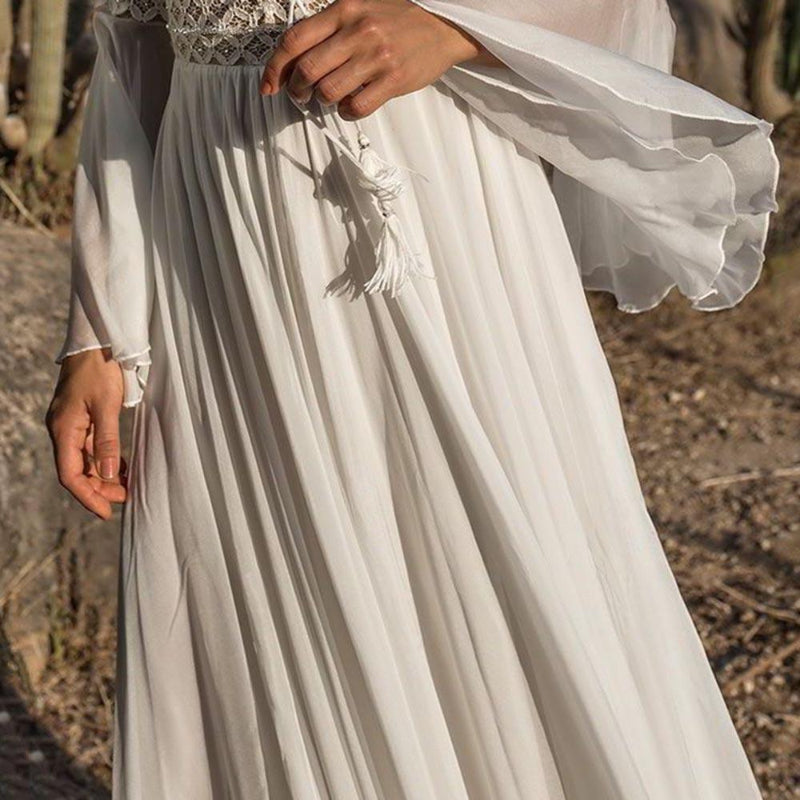 Arabella Voclaire | Bohemian Lace Maxi Wedding Dress