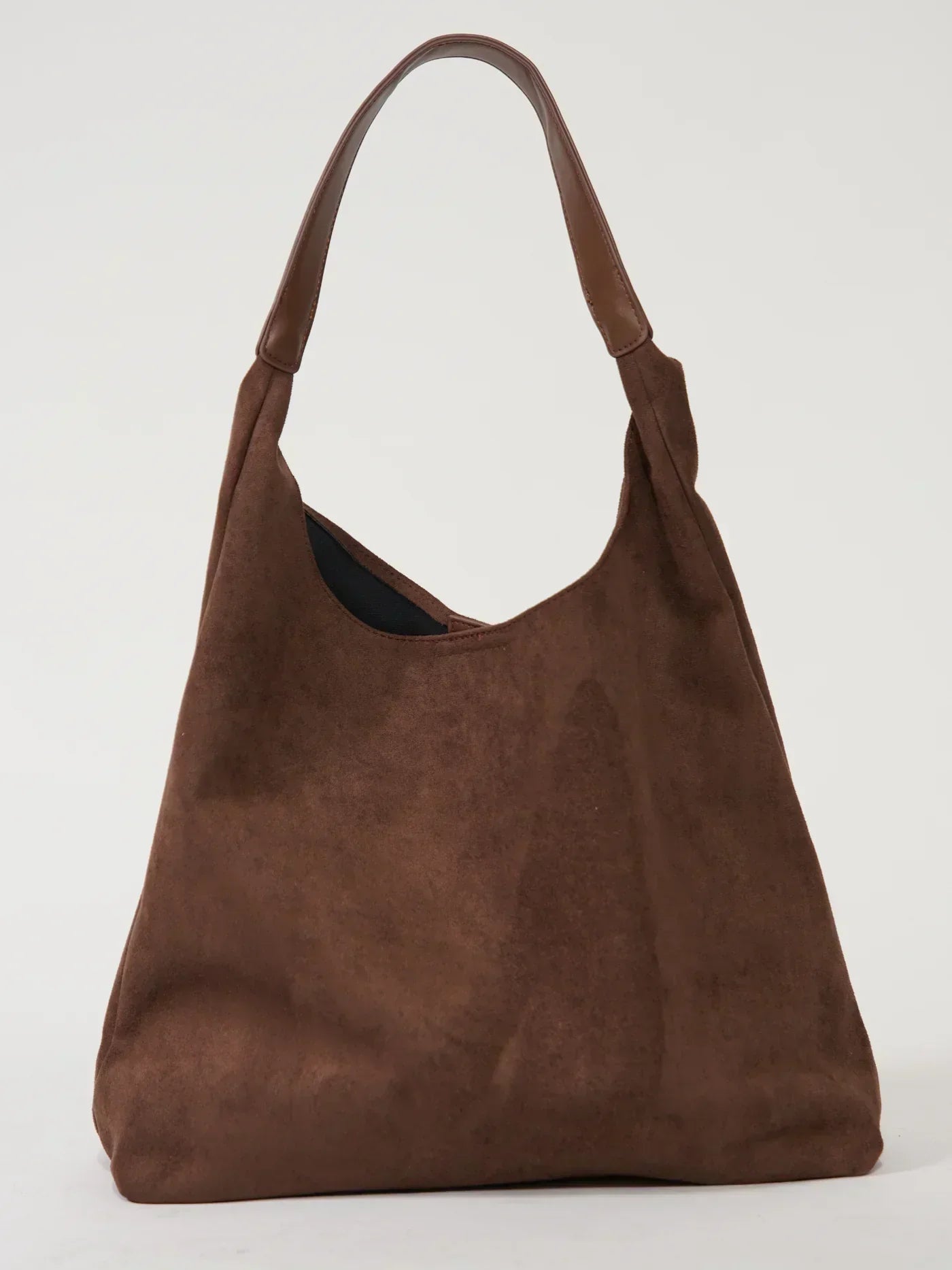 Sienna Bellucci | Brown Suede Hobo Shoulder Bag for Women