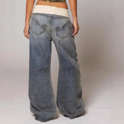 Sienna Laurent | Vintage Wide Leg Jeans For Women