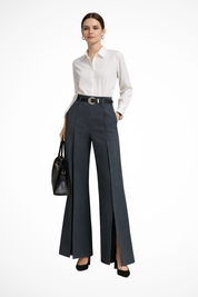 Sophie Laurent | Elegant Wide Leg Trousers For Women