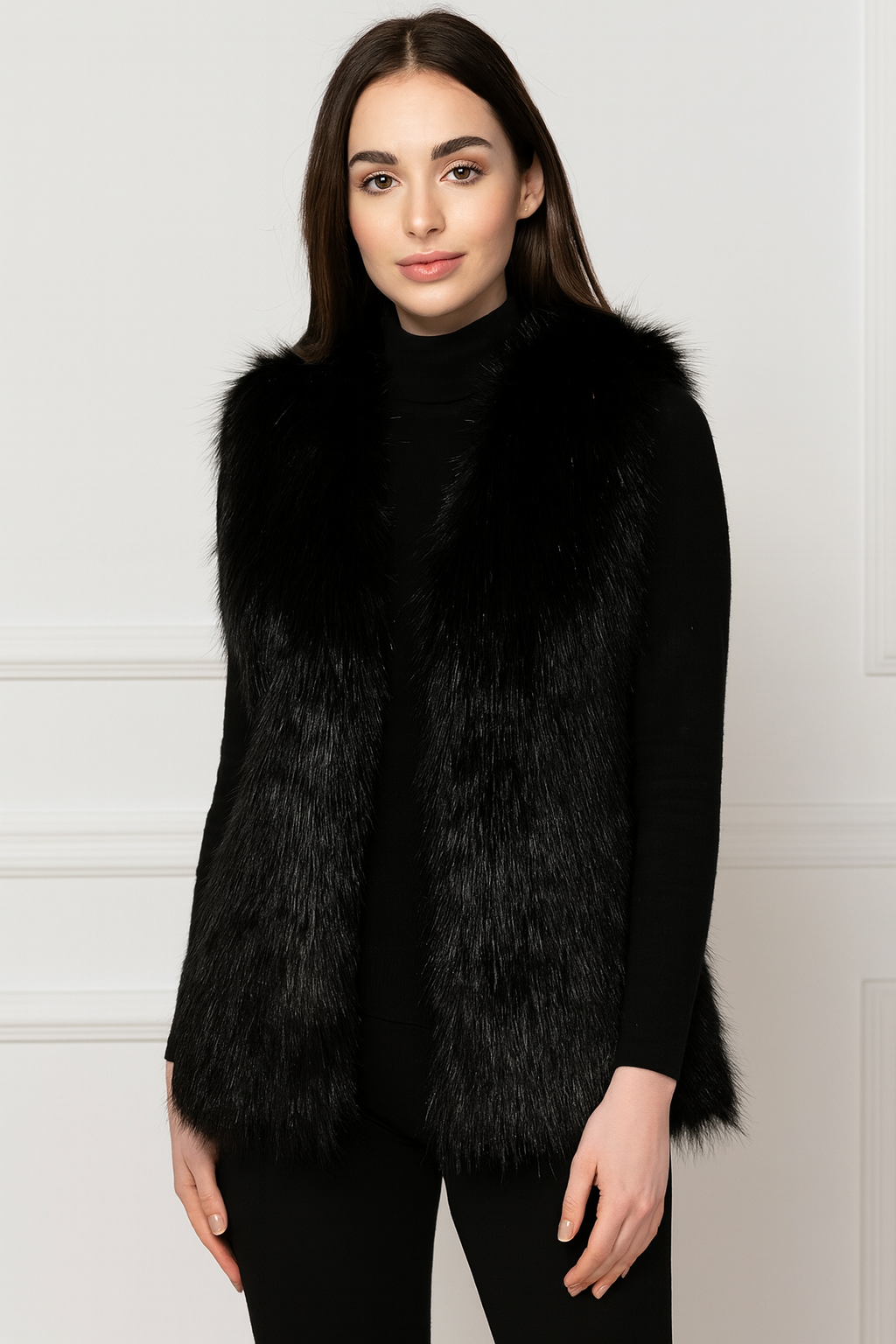 Sophie Laurent | Luxury Faux Fur Vest For Women