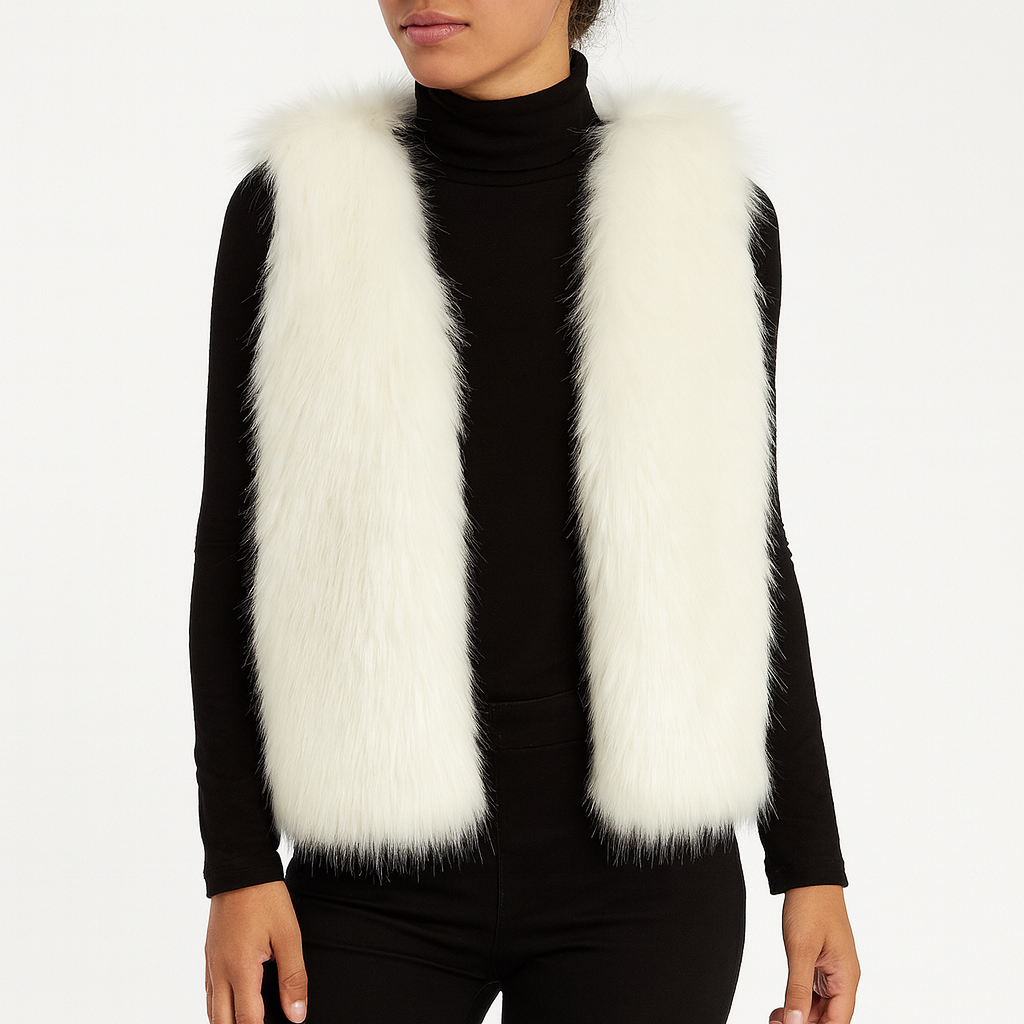 Sophie Laurent | Luxury Faux Fur Vest For Women