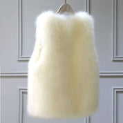 Sophie Laurent | Luxury Faux Fur Vest For Women