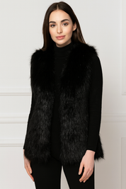 Sophie Laurent | Luxury Faux Fur Vest For Women