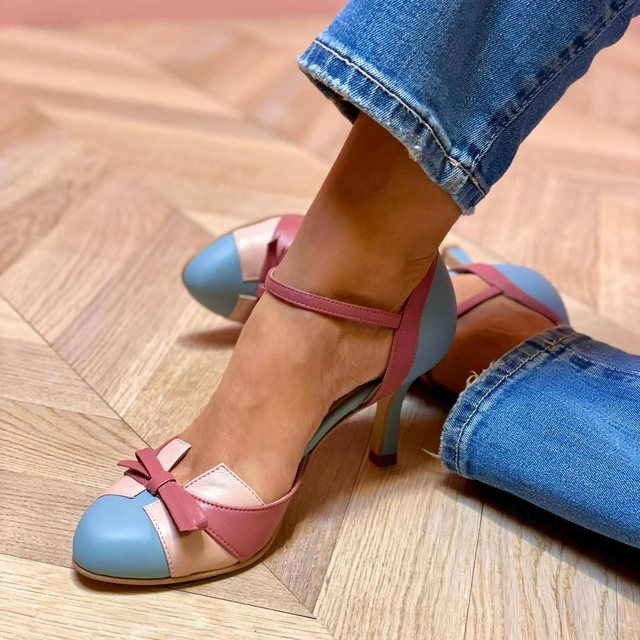Victoria Salas | Elegant Bow High Heels For Women