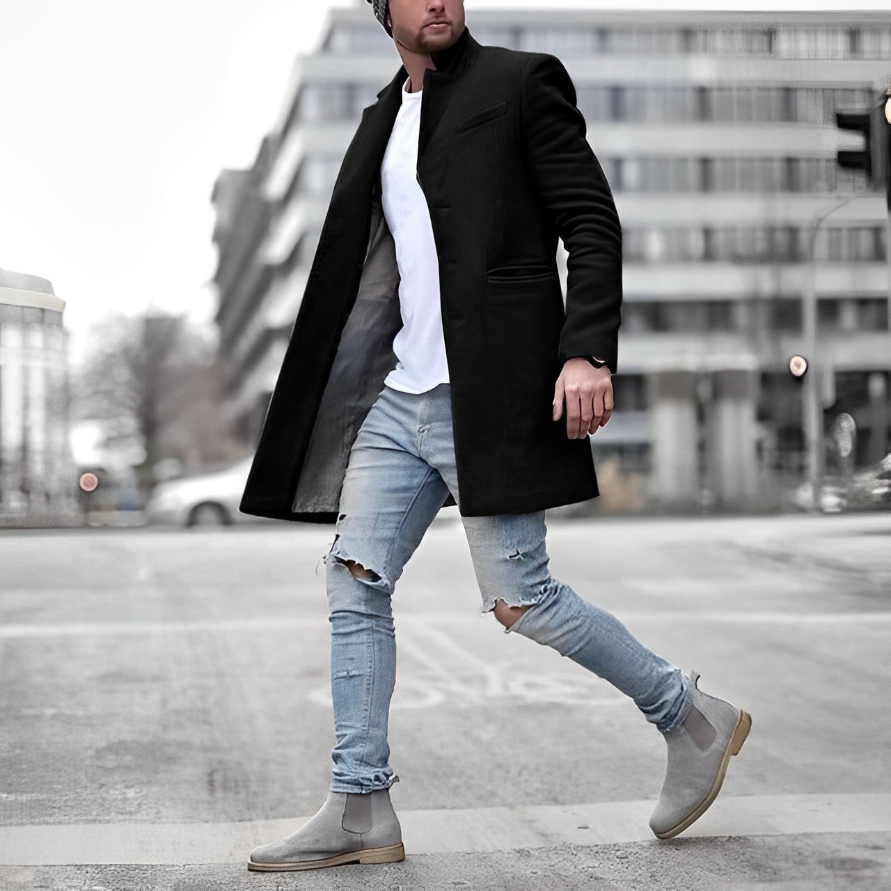 Sebastian Clarke | Kensington Tailored Overcoat Luxe