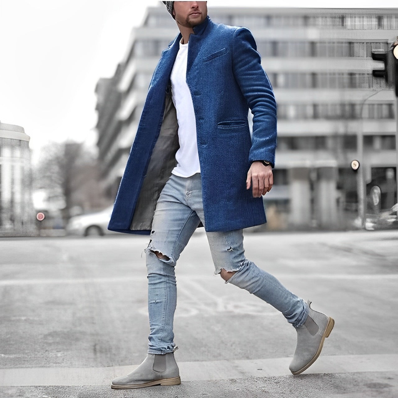 Sebastian Clarke | Kensington Tailored Overcoat Luxe