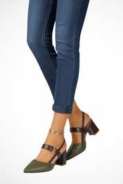 Valentina Moreau | Elegant Pointed Heel Sandals For Women