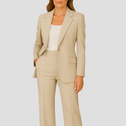Valentina Moreau | Tailored Navy Pantsuit Set For Women